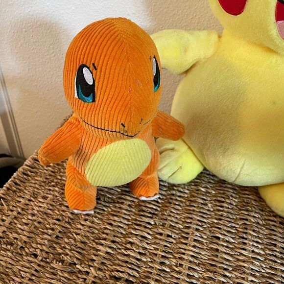 Pokemon Build a Bear Plush Charmander Corduroy Plush - Picture 4 of 11
